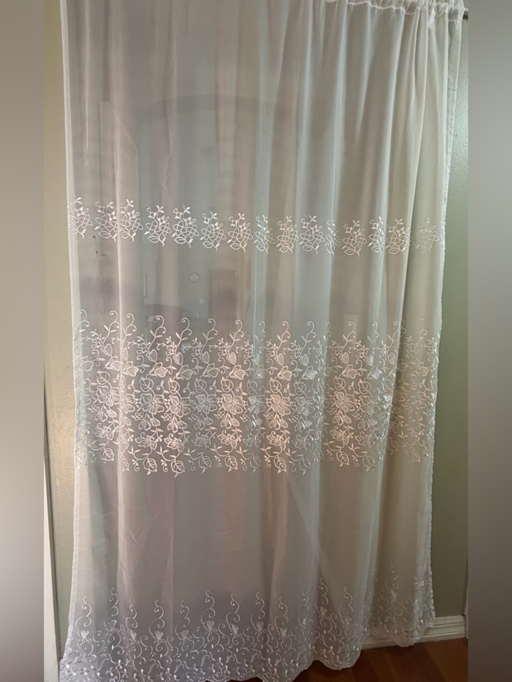 Sheer Curtains - Made In Turkey
54”W x 82”L